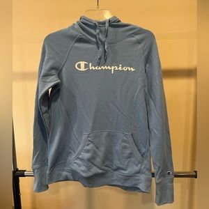 Champion light blue size S hoodie